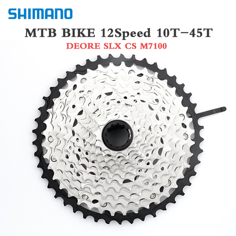 SHIMANO DEORE SLX CS-M7100 M6100 XT M8100 12 Speed 10-45T 10-51T Mountain Bike Freewheel 10-50T MTB Bike SH Cassette Flywheel ► Photo 1/6