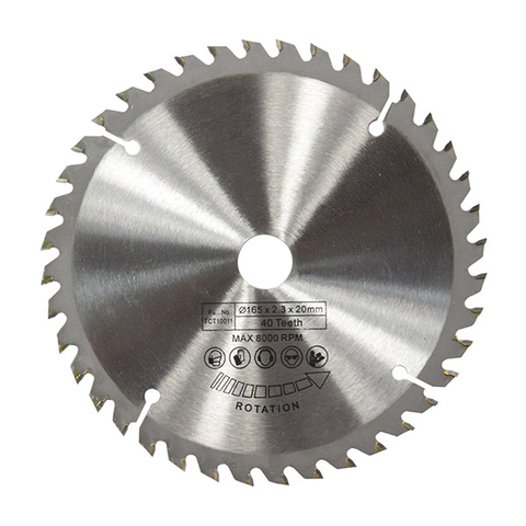 165mm 40T 20mm Bore TCT Circular Saw Blade Disc for Dewalt Makita Ryobi ► Photo 1/6