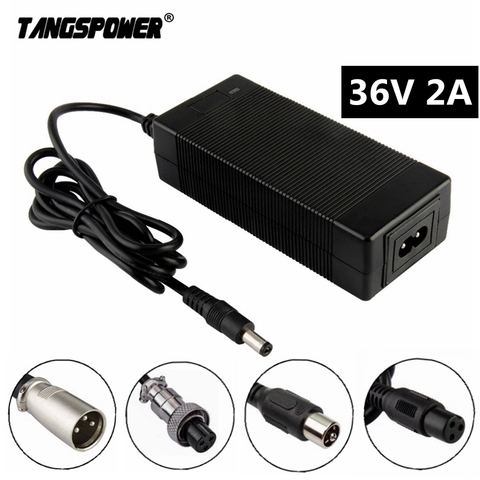 TANGSPOWER 36V 2A electric scooter lead acid battery charger for 41.4V electric bike wheelchair lead-acid battery Charger ► Photo 1/6