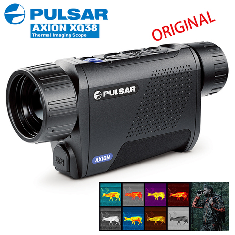 PULSAR AXION XQ38 Pocket-Sized Thermal Monocular and Video Recorder 384x288 50hz Wifi  (PL77427) ► Photo 1/6