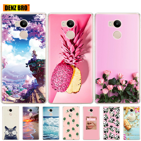 For Xiaomi Redmi 4 pro Case Silicon Soft TPU Back Phone Cover For Redmi 4 prime Case printing 360 full protective coque bumper ► Photo 1/6