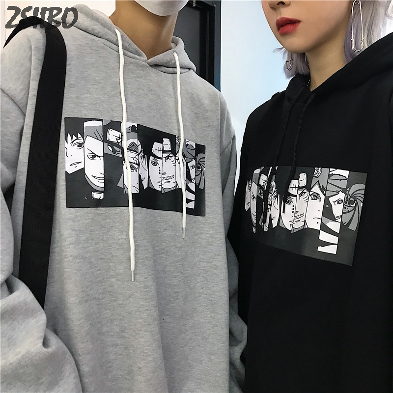 Men's Hoodies Naruto0 Harajuku Unisex Hoodie Anime Streetwear Sweatshirt Coats