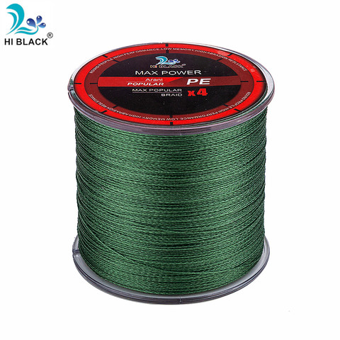 2022 New 300M 500M 1000M 4 Strands 8-80LB Braided Fishing Line PE Multilament Braid Lines wire Smoother Floating Line ► Photo 1/6