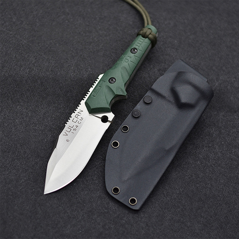 D2 fixed blade  survival knife three edges blade complete outdoor survival knife ► Photo 1/6