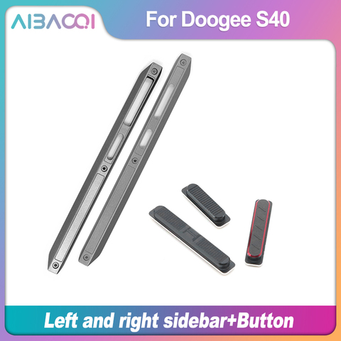 New Housing A Frontal shell Middle Side Plastic Frame Housings Case Middle+Power Volume SOS Button Repair Parts For Doogee S40 ► Photo 1/3