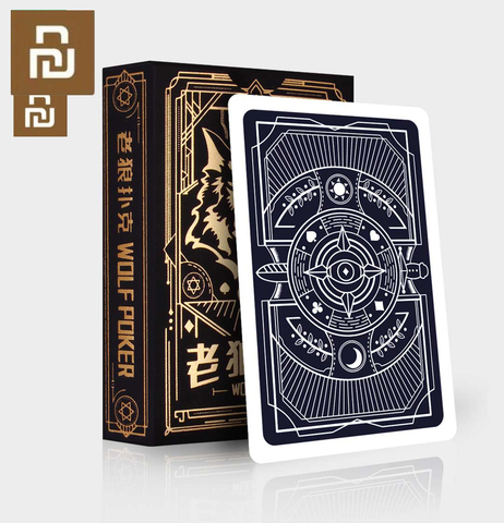 Xiaomi Playing Cards Poker Board Game Werewolf Game Playing Cards Waterproof Cards 3-10 People Party Gathering Game Cards ► Photo 1/6