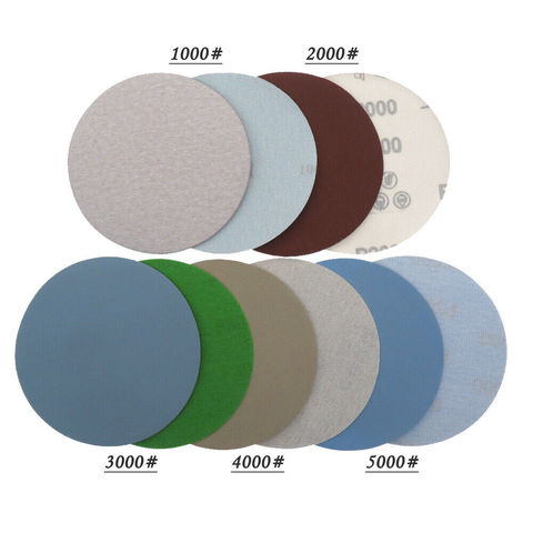 30ps Sanding Discs 5 Inch sandpaper Grit 1000/1500 /2000 /3000/ 5000/ 7000 mixed ► Photo 1/6