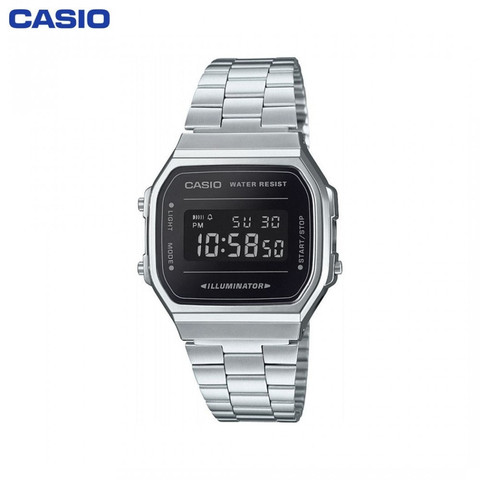 Quartz Wristwatches Casio A-168WEM-1E mens watch wrist accessories on the bracele ► Photo 1/1