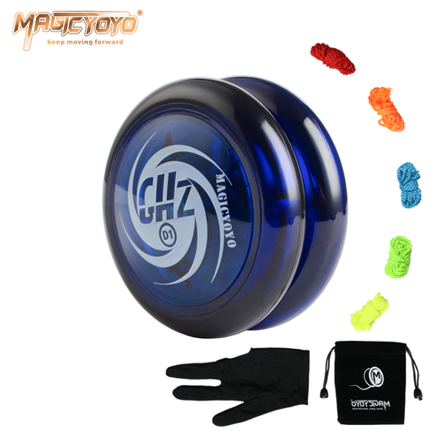 MAGICYOYO D1 GHZ 2A Responsive and Professional YoYo for Beginners Classic Plastic Yo Yo  Kids Funny Toys ► Photo 1/3