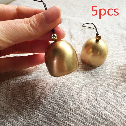 5Pcs Christmas Metal Small Bell Tree Pendant Decoration Xmas Party Wind Chimes DIY Material Crafts Accessories ► Photo 1/6