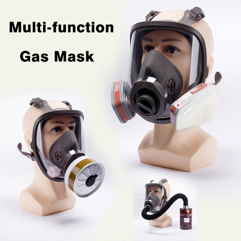 Gas masks Full Face 6800 Respirator Industry Spraying Painting Chemical Pesticides Formaldehyde Haze Fog Protective Masks ► Photo 1/6