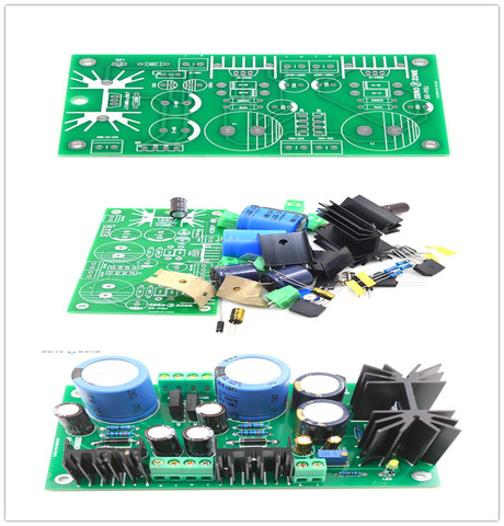 Dual High Voltage Regulator Power Supply board DC Filament PSU PCB / kit  fr GG Tube Preamp ► Photo 1/5