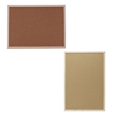 40x60cm Cork Board Drawing Board Pine Wood Frame White Boards Home Office Decorative Nov-26B ► Photo 1/6