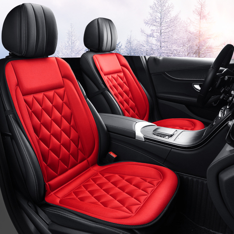 Car Heated Seat Cover Seat car Heater Household Cushion 12V car driver heated seat cushion, temperature Auto seat heating pad ► Photo 1/6