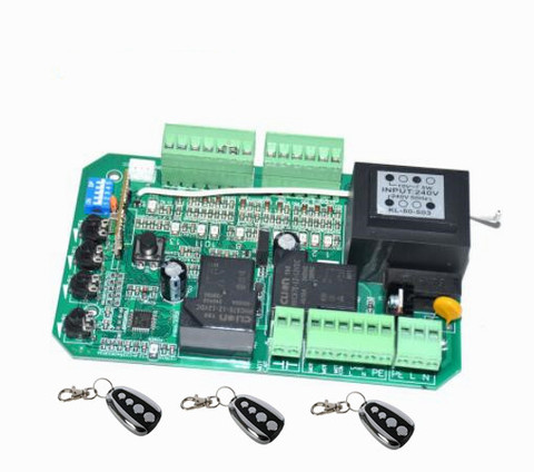 Sliding gate opener AC motor control board unit PCB controller circuit board electronic card soft start ► Photo 1/6