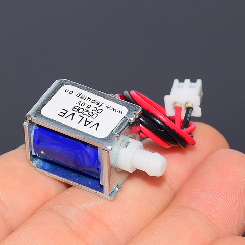 DC 4.5V 6V 12V Micro Mini Electric Solenoid Valve  Normally Closed N/C Air Valve Exhaust valve For Breast pump etc ► Photo 1/6
