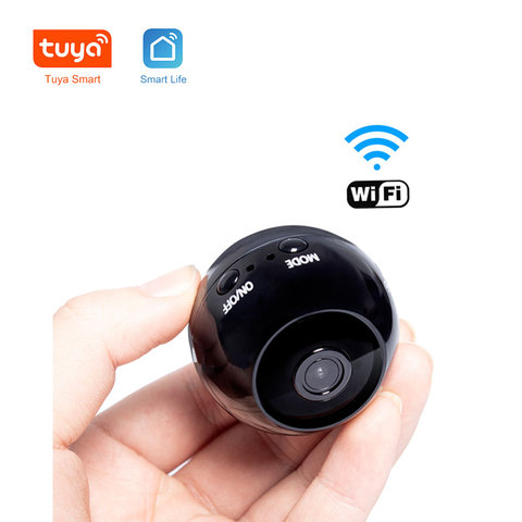 Smart Home Tuya 1080P Wifi Camera wireless network remote camera surveillance camera Portable Mini Camera Car Dash Camera Audio ► Photo 1/6