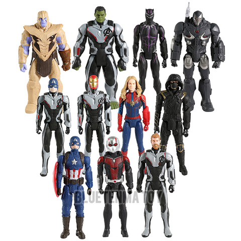 Marvel Avengers 4 Endgame Antman Ronin Iron Man Thor Captain Marvel Hulk Titan Hero Series Action Figure Toy ► Photo 1/6