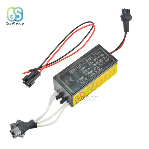 DC 12V to 900V 50HZ CCFL Inverter for CCFL Angel Eyes Light Lamp Bulb Halo Ring Spare Ballast for BMW E36 E46 ► Photo 1/6