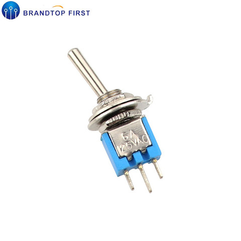 small 5MM 3Pin  ON-ON Rocker switch Toggle Switch 6A 125VAC ► Photo 1/6