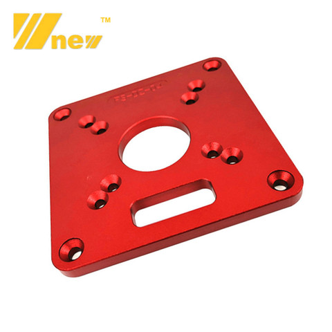 Universal RT0700C Aluminum Router Table Insert Plate Trimming Machine Flip Board for Woodworking Benches Router Table Plate ► Photo 1/6