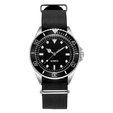 TPW Brand Nato Strap Nylon Men Watch Casual Watch Japan Quartz Movement Classic Style Watches Man Black Dial Luminous Watch ► Photo 1/6