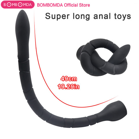 XLL Super Long Dildo Huge Silicone Long Anal Dildo Butt Plug Erotic Adult Sex Toy For Women Men Anus Dilator Anal Plug Expander ► Photo 1/6