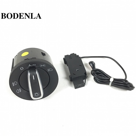 BODENLA Auto Light Sensor With Headlight Switch For VW Golf 6 MK5 MK6 Jetta 5 MK5 Tiguan Passat B6 Touran ► Photo 1/6