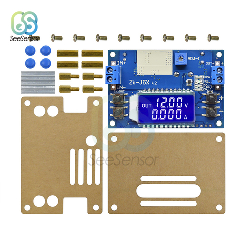 Adjustable DC DC Step Down Buck Converter LCD Digital Display CC CV Power Supply Module 1.2-32V 5A Regulated Voltmeter Ammeter ► Photo 1/6