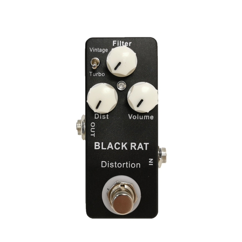 MOSKY Black RAT Distortion Mini Guitar Effect Pedal True Bypass Guitar Parts & Accessories ► Photo 1/6