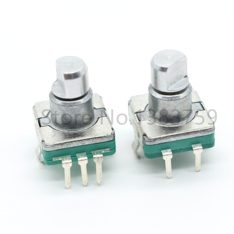 2 Piece High quality EC11 encoder switch 30 positioning 15 pulse axis length 10MM car volume code potentiometer ► Photo 1/5
