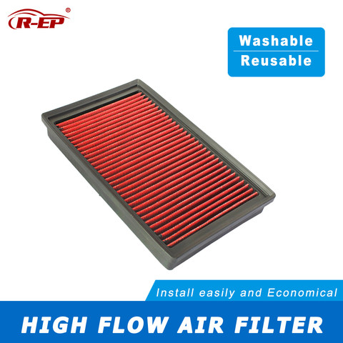 R-EP Replacement Air Filter Fit for Volkswagen Golf VII Polo Tiguan Touran Passat Audi A3 Q2 S3 TT Seat Ibiza Leon Skoda Octavia ► Photo 1/6