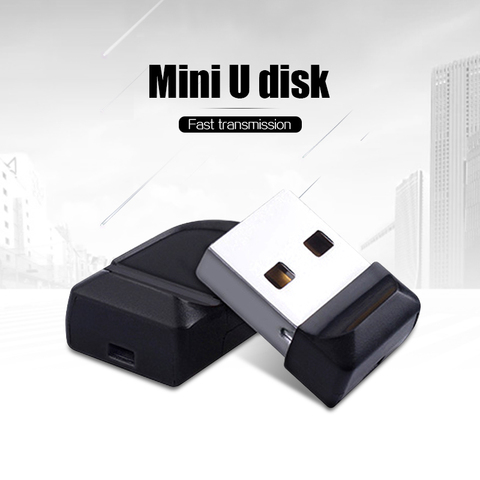 USB Flash Drive 32GB Pen Drive 64GB Metal Mini USB 2.0 Flash Disk 16GB 128GB Memory Pendrive External Storage Stick 64 gb ► Photo 1/6