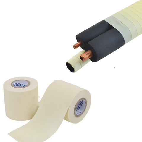 6cmx11M Waterproof pvc wrapping tape Air Conditioner Insulation copper tube banding Tie Strap Air Conditioning pipe repair part ► Photo 1/6