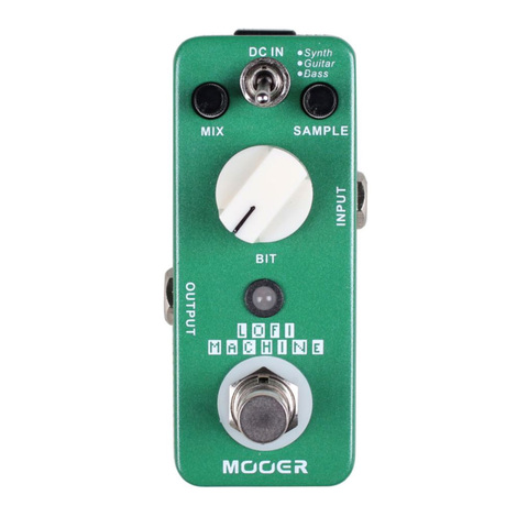 MOOER Lofi Machine Sample Reducing Digital Guitar Effect Pedal 3 Modes True Bypass Full Metal Shell Guitar Parts & Accessories ► Photo 1/6