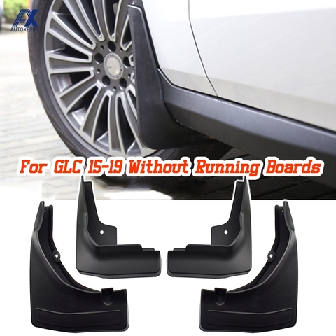 Car Mudflaps For Mercedes Benz GLC Class X253 2016 - 2022 WO/RB Mud Flaps Splash Guards Mudguards Mud Flap Front Rear Fender ► Photo 1/6