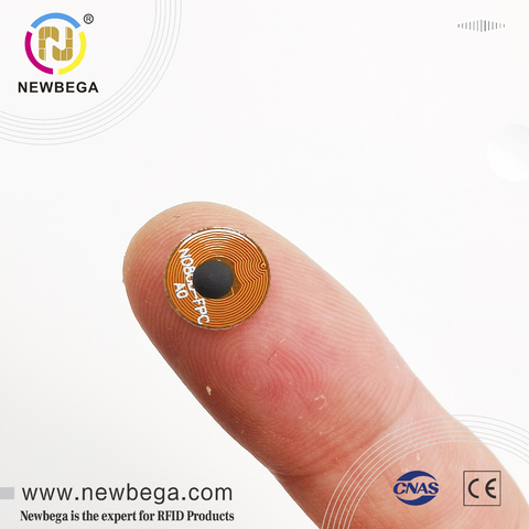 NFC Bluetooth FPC On-Metal Sticker Tag With Genuine RFID Chip Ntag213 Universal Small Size [DIA10mm] Free Shipping 5PCS ► Photo 1/6