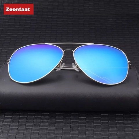 ZEONTAAT Classic Aviation Sunglasses Men Sunglasses Women Driving Mirror Male and Female Sun glasses Piloted Oculos de sol 3025 ► Photo 1/5