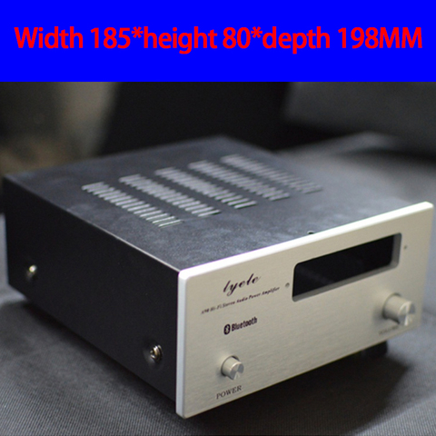 KYYSLB A90 185*80*198/280MM Aluminum Panel Power Amplifier Chassis New MP3 Chassis Case Shell ► Photo 1/6