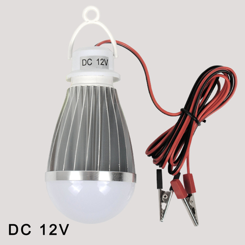High Quality DC 12V Portable Led Bulb 3W 6W 9W 12W 15W 18W SMD2835 cold/warm white Outdoor Camp Tent Night Fishing Hanging Light ► Photo 1/3
