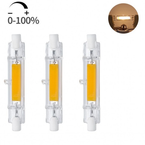 New R7S LED Bulb COB Glass Tube 78MM 20W 118MM 30W Replace Halogen Lamp 80W  J78 J118 Lamparda Diode Spot Light AC 220V 230V 110V - Price history &  Review