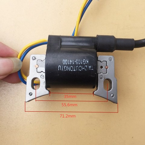 KG105-14100 KIPOR IG2000 IG2600 KGE2000TI KG158 IGNITION COIL HIGH PRESSURE PACK GASOLINE ENGINE PARTS ► Photo 1/6