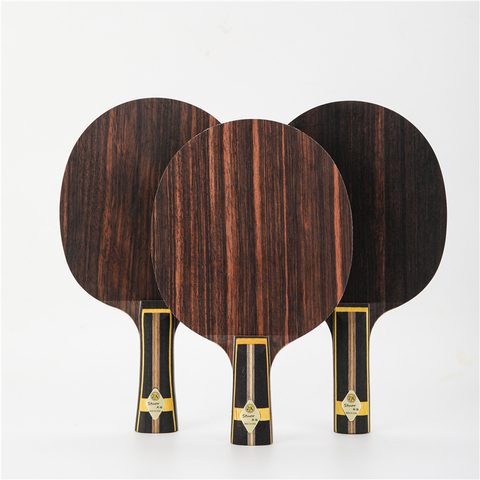 Stuor BLACK GOLD Violent Ebony Carbon ZLC built-in ALC inner Table Tennis Blade Ping Pong Racket  fast attack High elasticity ► Photo 1/6