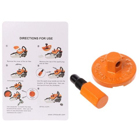 1Set Chainsaw Clutch Removal Tool Universal Piston Stopper Clutch Flywheel Drum Chain Saw Disassembly Parts Dismount Tool ► Photo 1/6