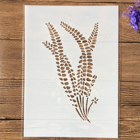 1Pcs A4 Fern Plants DIY Layering Stencils Wall Painting Scrapbook Coloring Embossing Album Decorative Template ► Photo 1/1