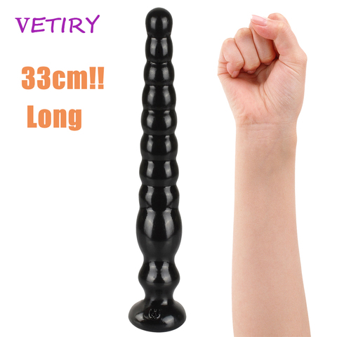 VETIRY Long Anal Plug Anus Backyard Beads Anal Balls With Suction Cup Prostata Massage Butt Plug Sex Toys for Women Men ► Photo 1/6