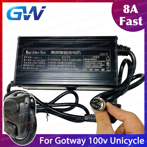Gotway 100v 8A fast charger quick charger unicycle one wheel MONOWHEEL UNICYCLE Msuper X  Nikola  Msuper Pro Monter ► Photo 1/5