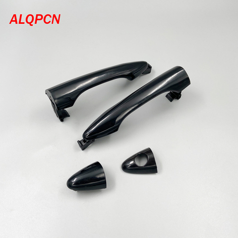 Black Outer Door Handle wit Cap for Hyundai Tucson Ix35 2010-2015 ► Photo 1/6