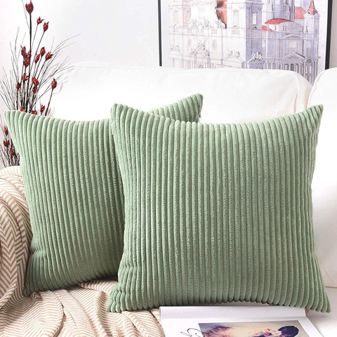 21 Colors 1Pcs Solid Color Corduroy Pillow Case Decorative Sofa Cushion Cover 40x40cm 45x45cm 30x50cm Pillow Cover Home Decor ► Photo 1/6