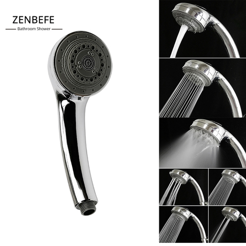 ZENBEFE Shower Head Rain Shower Head Hand Shower Multifunction Adjustable High Pressure Shower Head Water Saving Spa Shower Head ► Photo 1/6